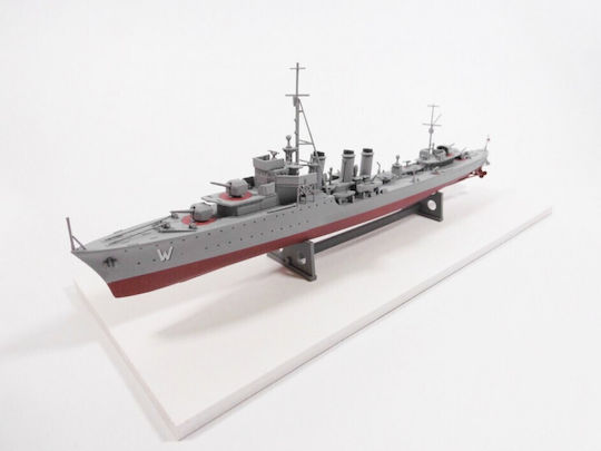 Mirage Modeling Figure Ship Gray in Scale 1:400 with Glue and Paints