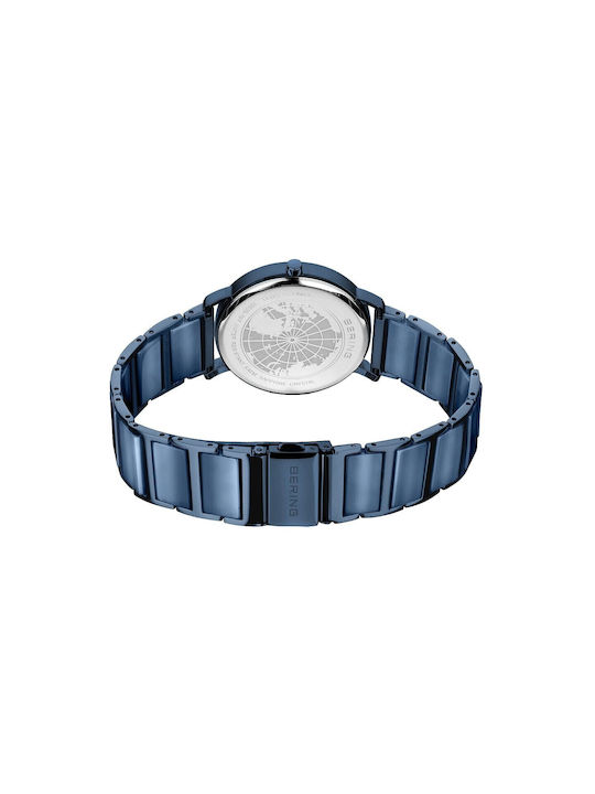Ανδρικό Ρολόι 41mm Solar Μπλε