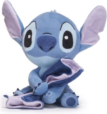 Anna Club Λούτρινο Disney Stitch with Blanket 27 εκ.