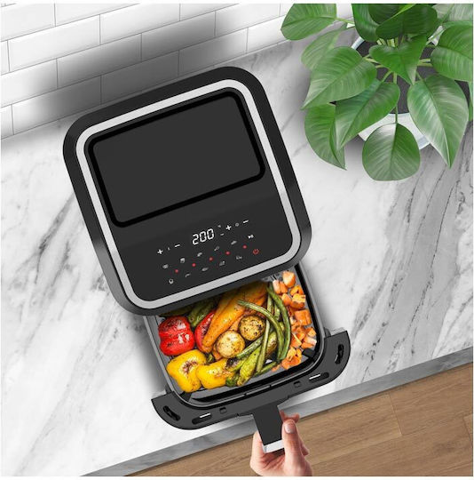 Turbotronic Air Fryer 5lt Μαύρο TT-AF12D