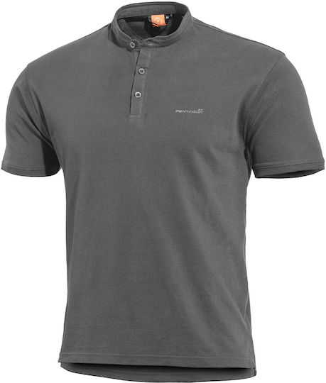 Pentagon T-shirt in Gray color