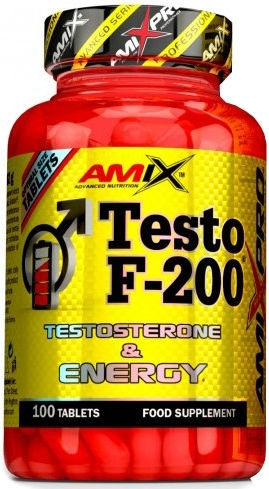 Amix Testo F-200 Besondere Nahrungsergänzungsmittel Für Libido & Steigerung Der Testosteron 100 Kapseln