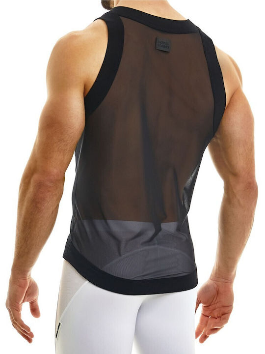 Men's Undershirt Sleeveless in Black Color