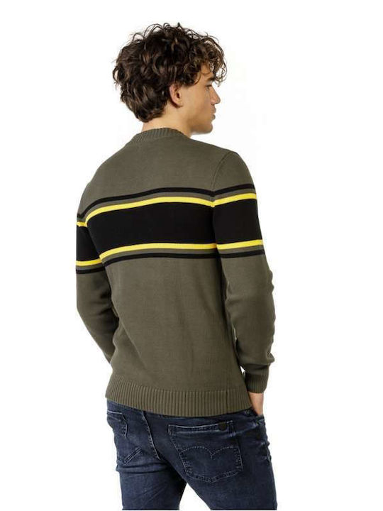 Devergo Men's Long Sleeve Sweater Green