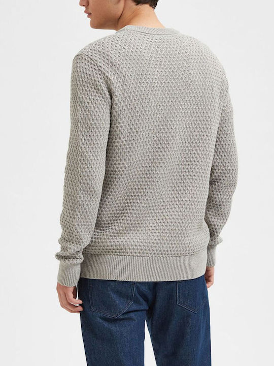 Selected Men's Long Sleeve Sweater Gray