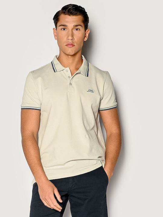 Camaro Herren Kurzarmshirt Polo Gray