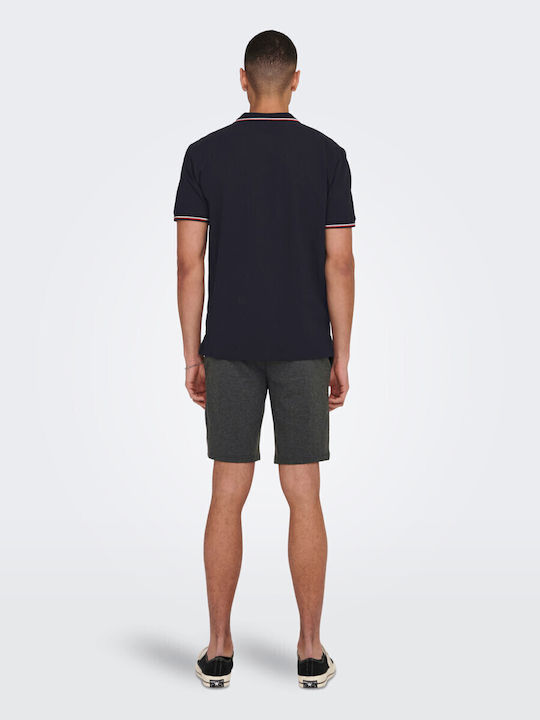 Polo T-shirt Navy Μπλε