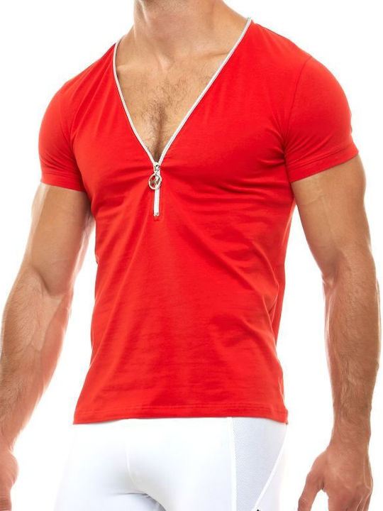 Modus Vivendi 02942 Men's Short Sleeve T-shirt Red