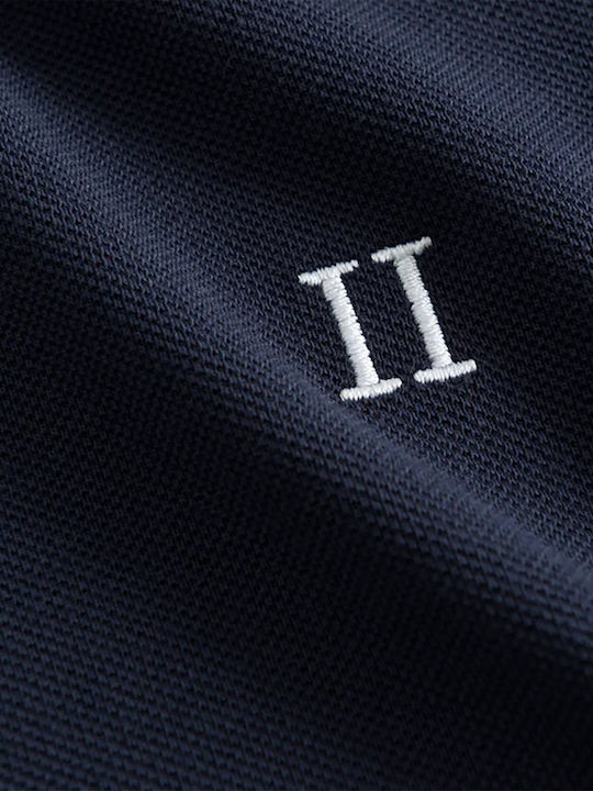 Piquι T-shirt Navy Μπλε