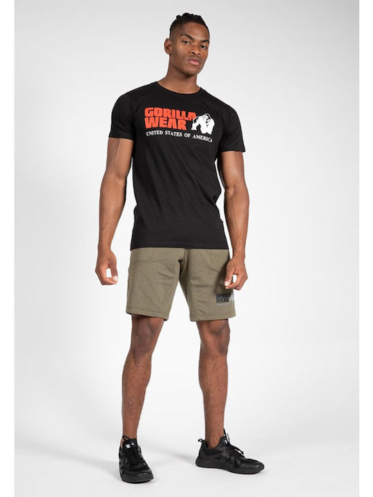 T-shirt Μαύρο