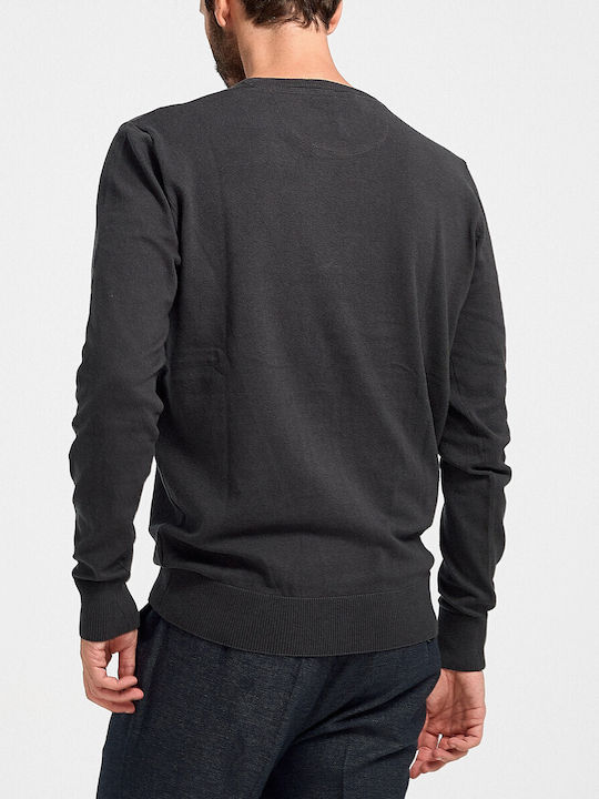 Rook Herren Langarm-Pullover Gray