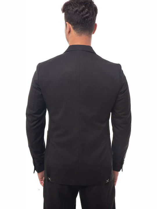 Sseinse Men's Suit Jacket Black