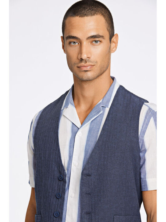 Herrenanzugsjacke Marineblau