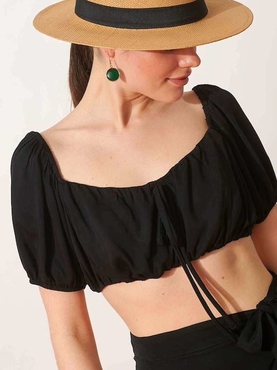 MY T Bluse Schwarz