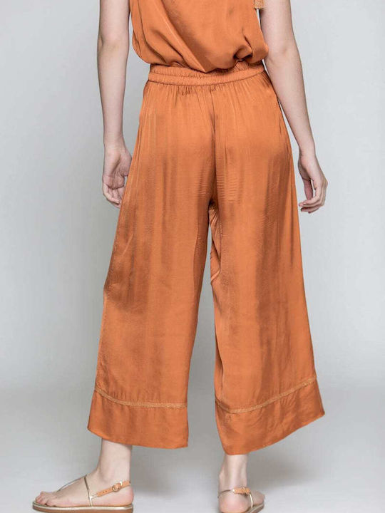 Pantaloni Dama Largi Maro High Rise