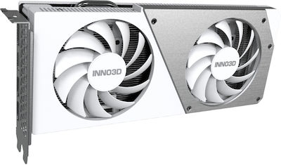 Inno 3D GeForce RTX 4060 8GB GDDR6 Twin X2 OC White Κάρτα Γραφικών