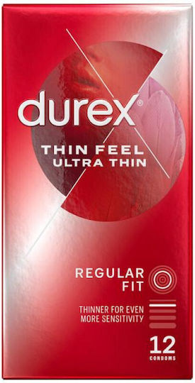 Durex Προφυλακτικά Thin Feel Ultra Thin 12τμχ