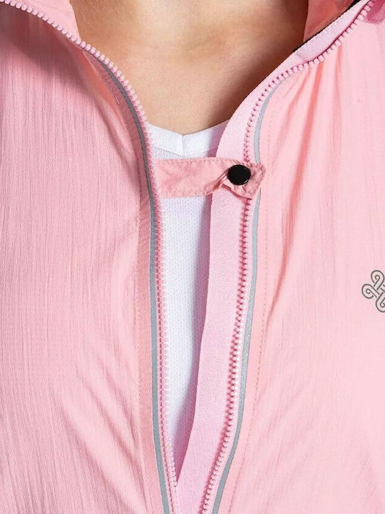 Kilpi Kurz Damen Puffer Jacke Winddicht Rosa