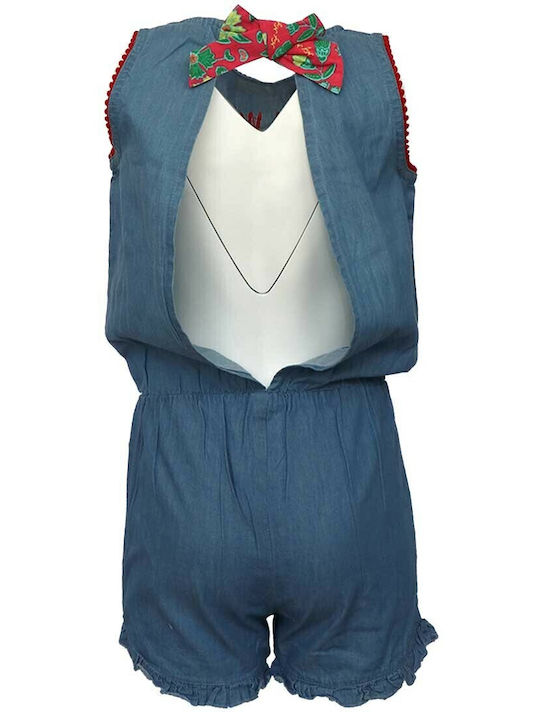 Naf Naf Kids' Jeans Jumpsuit Blue