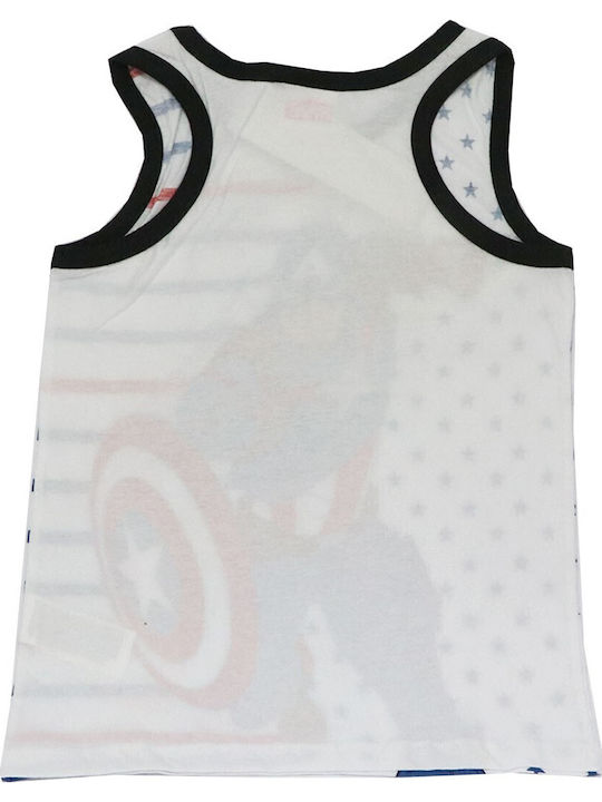 Kids' Shirt Sleeveless White