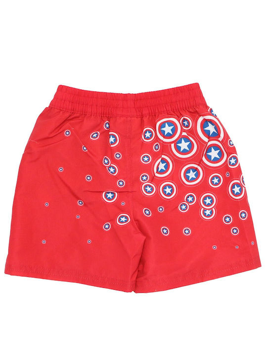 Marvel Kids Swimwear Swim Shorts Red