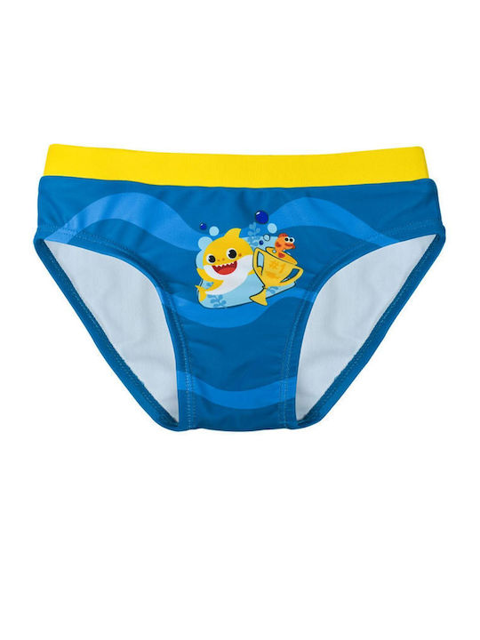 Stamion Baby Shark Παιδικό Μαγιό Σλιπ Γαλάζιο Stamion Baby Shark Παιδικό Μαγιό Σλιπ Γαλάζιο