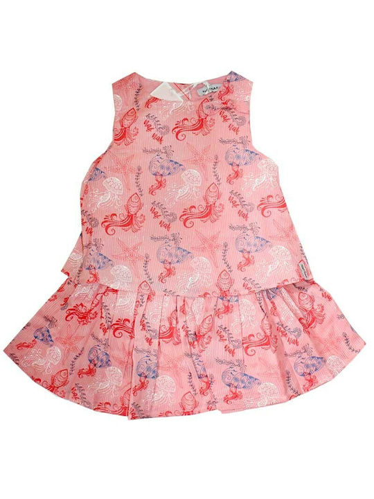 Naf Naf Kids Dress Sleeveless Pink