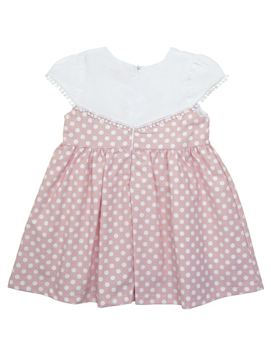 Babylon Kids Dress Polka Dot White