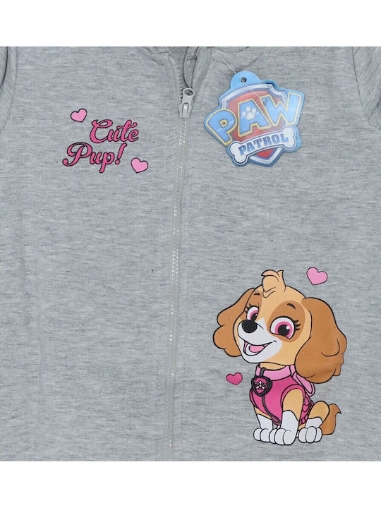 Bluza și Hanorac pentru Copii Cardigan Cu Glugă Gri