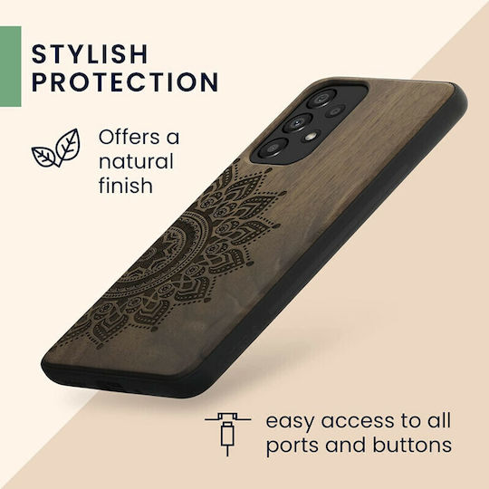 Back Cover Ξύλινο Καφέ (Galaxy A33 5G)