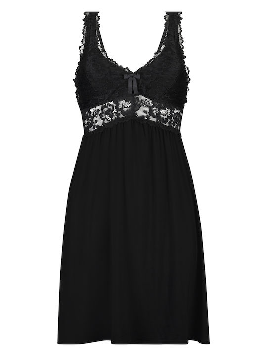 Hunkemöller Summer Women's Nightdress Black