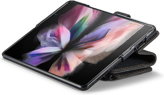 Galaxy Wallet Δερματίνης Μαύρο (Galaxy Z Fold 3)