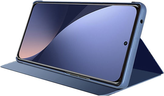 5G Mad Mask Mirror Surface Series Книга Изкуствена кожа Лилав (Xiaomi 12 Lite)