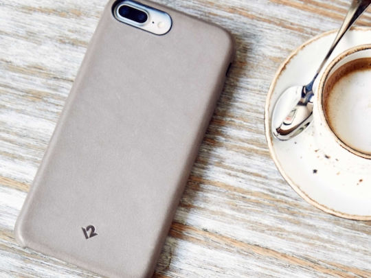 Twelve South Back Cover Δερματίνης 1mm Μαύρο (iPhone 8/7 Plus)