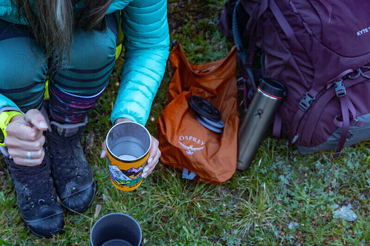 Osprey Ultralight Drysack Trockentaschen Umhängetasche 12lt Grüner