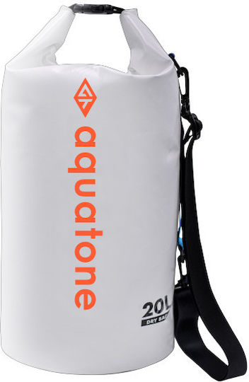 Aquatone Wasserdichte Tasche Umhängetasche mit einer Kapazität von 20 Litern Weiß