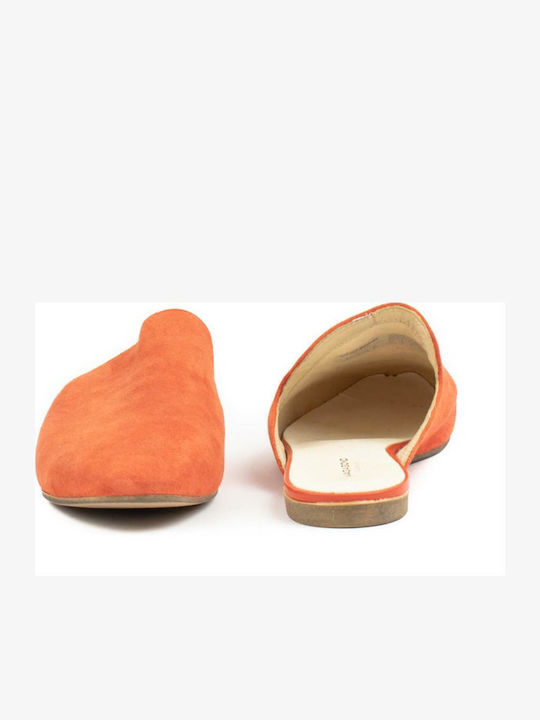 Ayden Flat Mules σε Πορτοκαλί Χρώμα