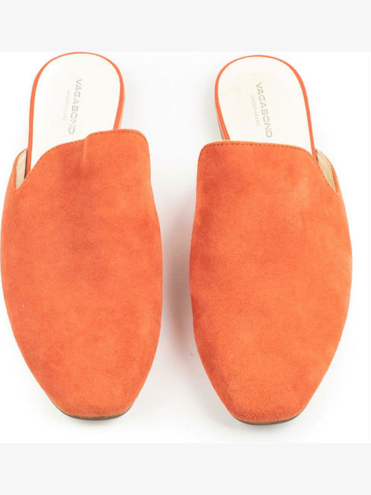 Ayden Flat Mules σε Πορτοκαλί Χρώμα