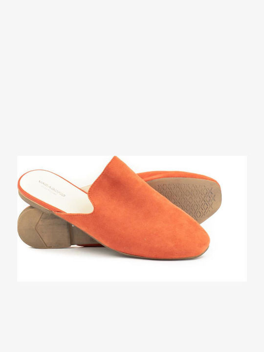 Ayden Flat Mules σε Πορτοκαλί Χρώμα