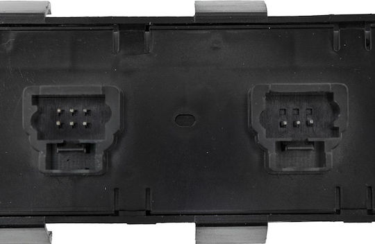 NTY Car Window Switch for Citroen C8 Fiat Ulysse Peugeot 807 Black