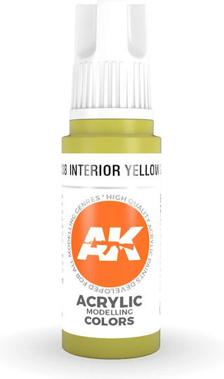 AK Interactive Modellbau Farbe in Gelb Farbe 17ml