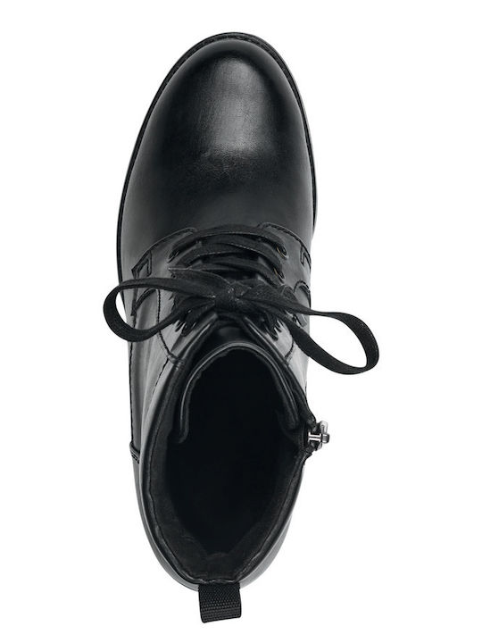 Women's Ankle Boots with High Heel Black