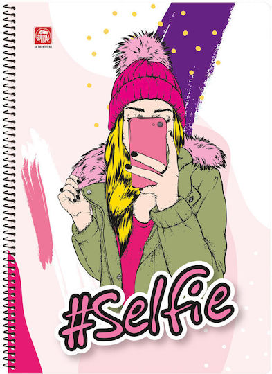Special Spiral School Notebook Ruled B5 3 Subjects (Various Designs)