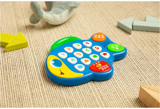 Toyz Βρεφικό Παιχνίδι Εκπαιδευτικό Παιχνίδι Ψάρι με Μουσική για 18+ Μηνών