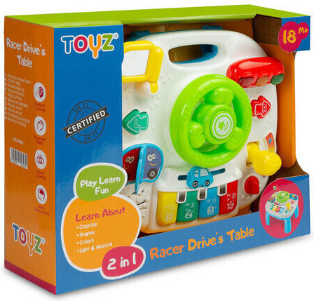 Toyz Τραπεζάκι Δραστηριοτήτων με Μουσική, Φως και Ήχους για 18+ Μηνών