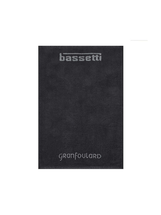 Bassetti Facecloth Shades 50x100cm. Charcoal