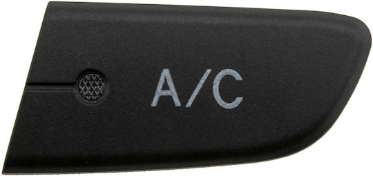 NTY Διακόπτης Κλιματισμού Αυτοκινήτου για Citroen C1 Peugeot 107 Toyota Aygo Μαύρο