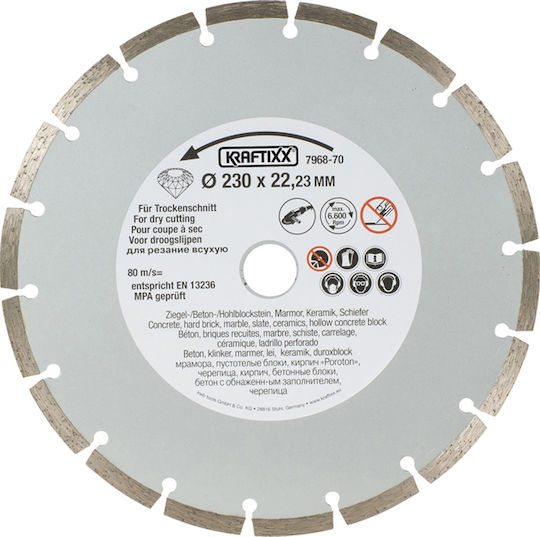 KWB Δίσκος Κοπής Δομικών Υλικών 230mm