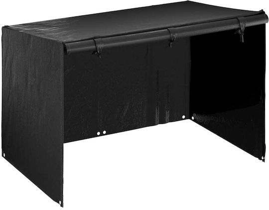 vidaXL Waterproof Garden Swing Cover Black 215x150x150cm