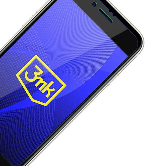 3MK Гъвкаво 0.3мм Керамично Full Glue Антибактериално Закалено Стъкло (iPhone SE 2022 / SE 2020)